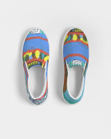 Abstract Mix 6 Women's Slip-On Canvas Shoe