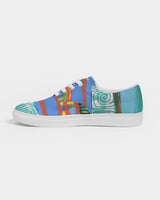 Abstract Mix 6 Men's Lace Up Canvas Shoe