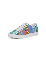 Abstract Mix 6 Men's Faux-Leather Sneaker